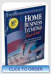 home business tax savings book